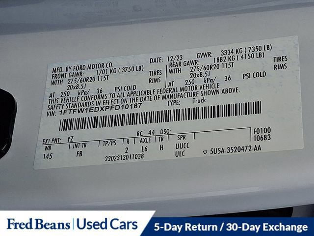 Certified 2023 Ford F150 XLT w/ Equipment Group 302A High image 29