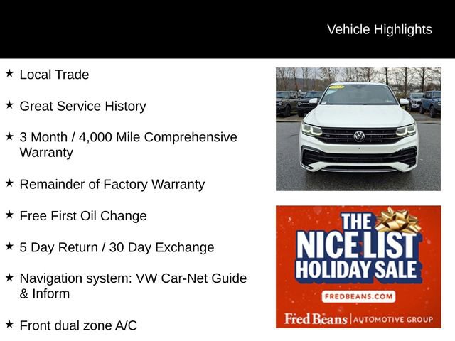 Used 2022 Volkswagen Tiguan SEL R-Line image 3