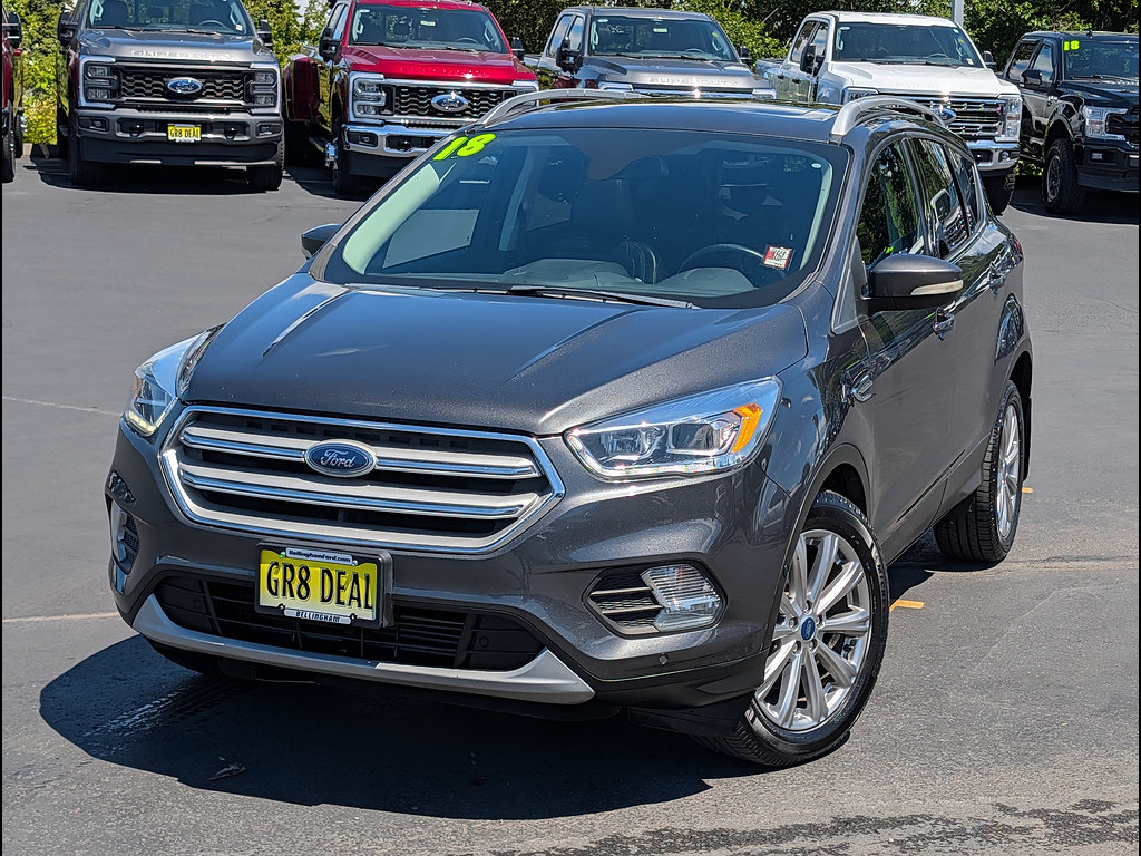 Certified 2018 Ford Escape Titanium AWD/4WD image 1