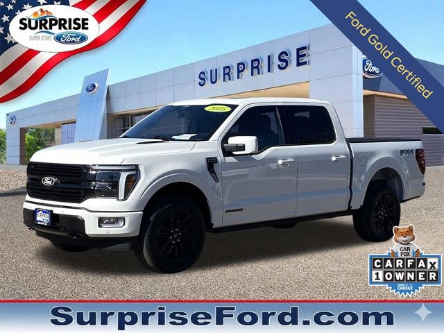 Certified 2025 Ford F150 Platinum w/ Equipment Group 702A High