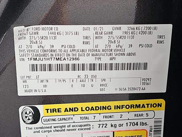 Certified 2021 Ford Expedition XLT RWD image 41