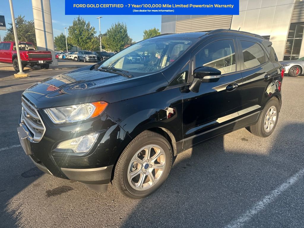 Certified 2021 Ford EcoSport SE w/ SE Convenience Package