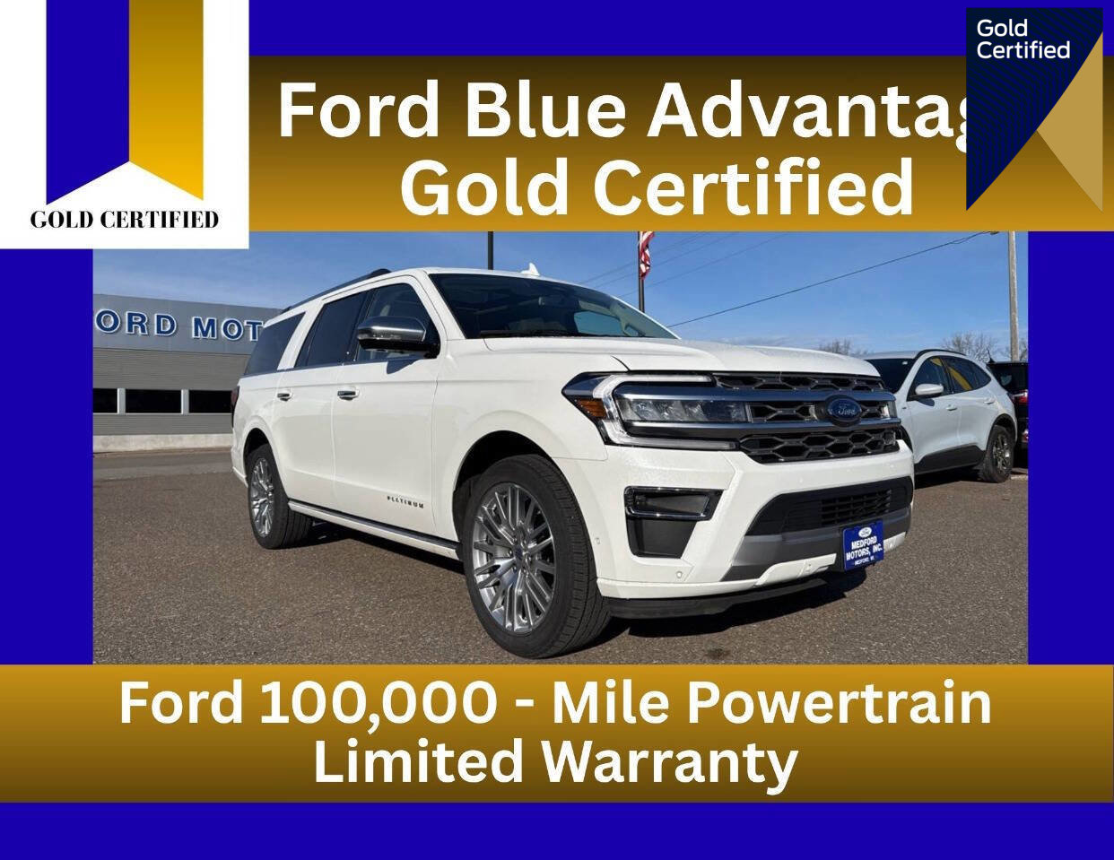 Certified 2024 Ford Expedition Max Platinum