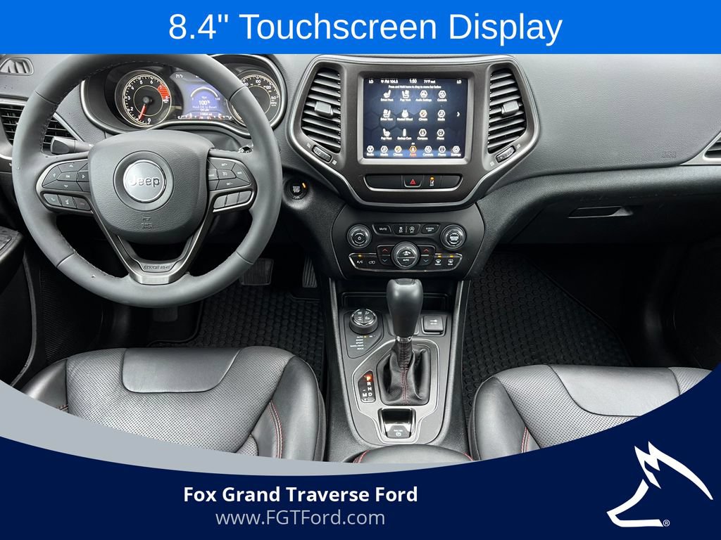 Used 2022 Jeep Cherokee Trailhawk w/ Premium Leather Package AWD/4WD image 3