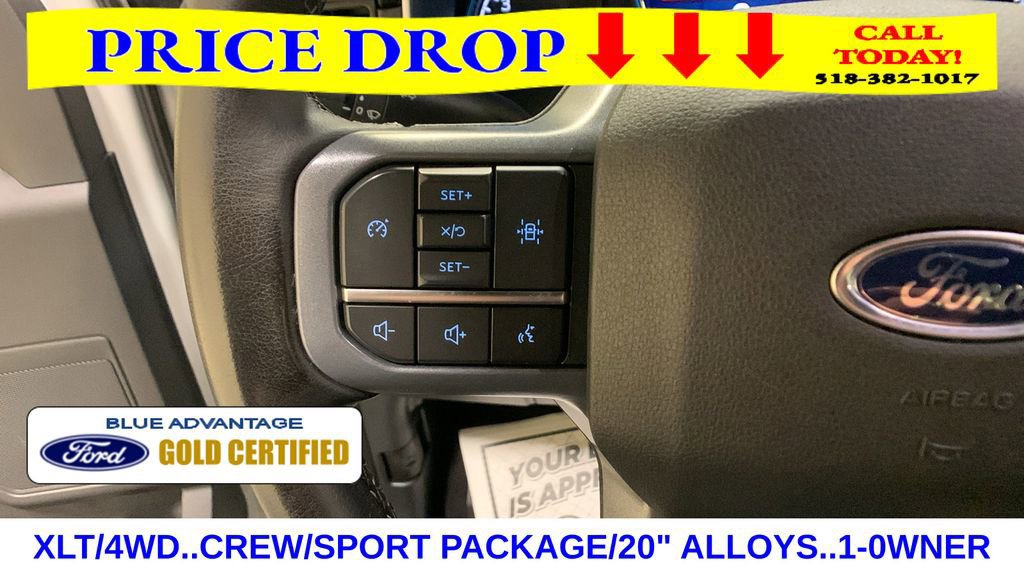 Certified 2023 Ford F150 XLT w/ Equipment Group 302A High image 35