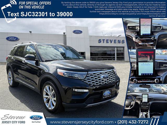 Certified 2022 Ford Explorer Platinum w/ Equipment Group 601A