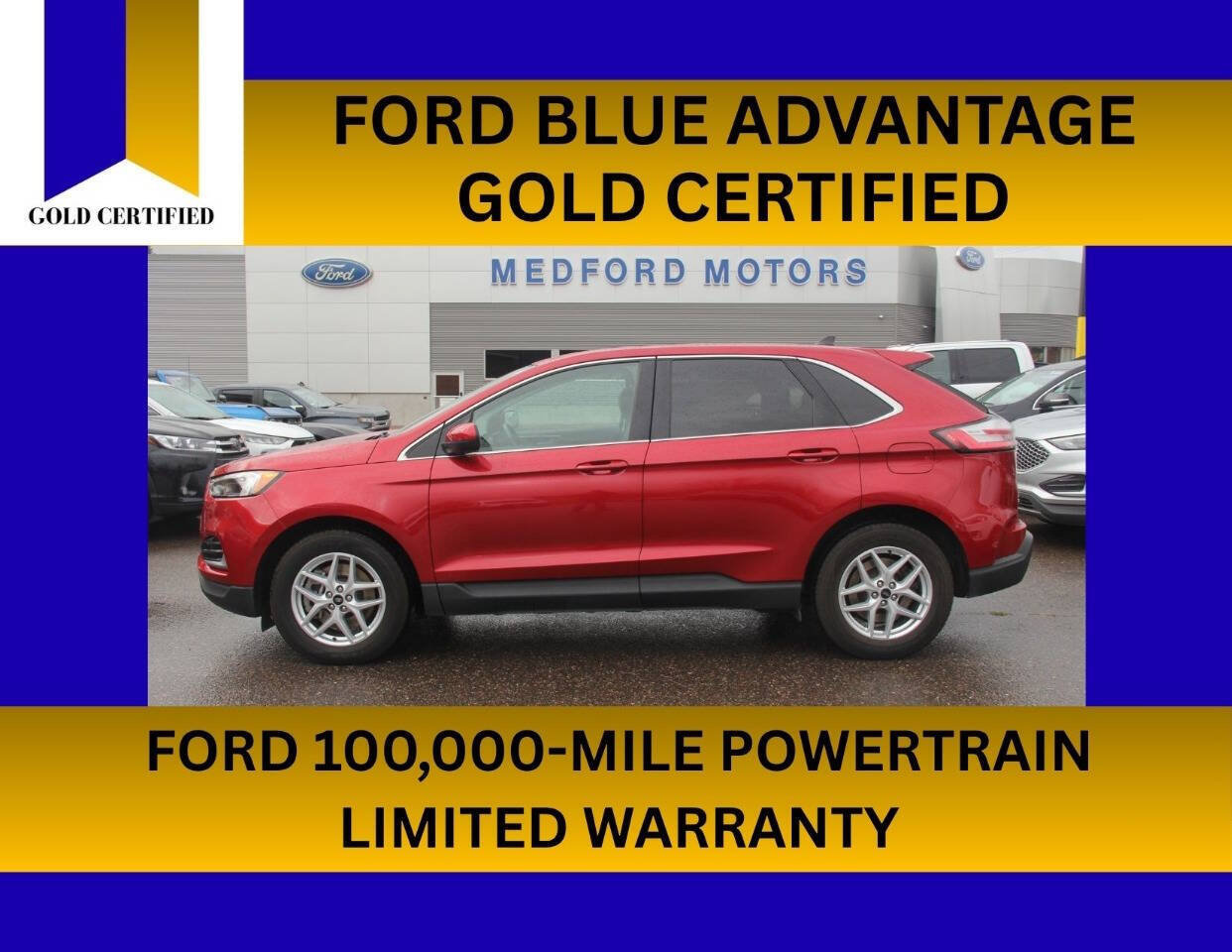 Certified 2024 Ford Edge SEL AWD/4WD image 1
