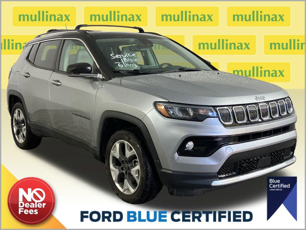 Used 2022 Jeep Compass Limited w/ Sun and Sound Group