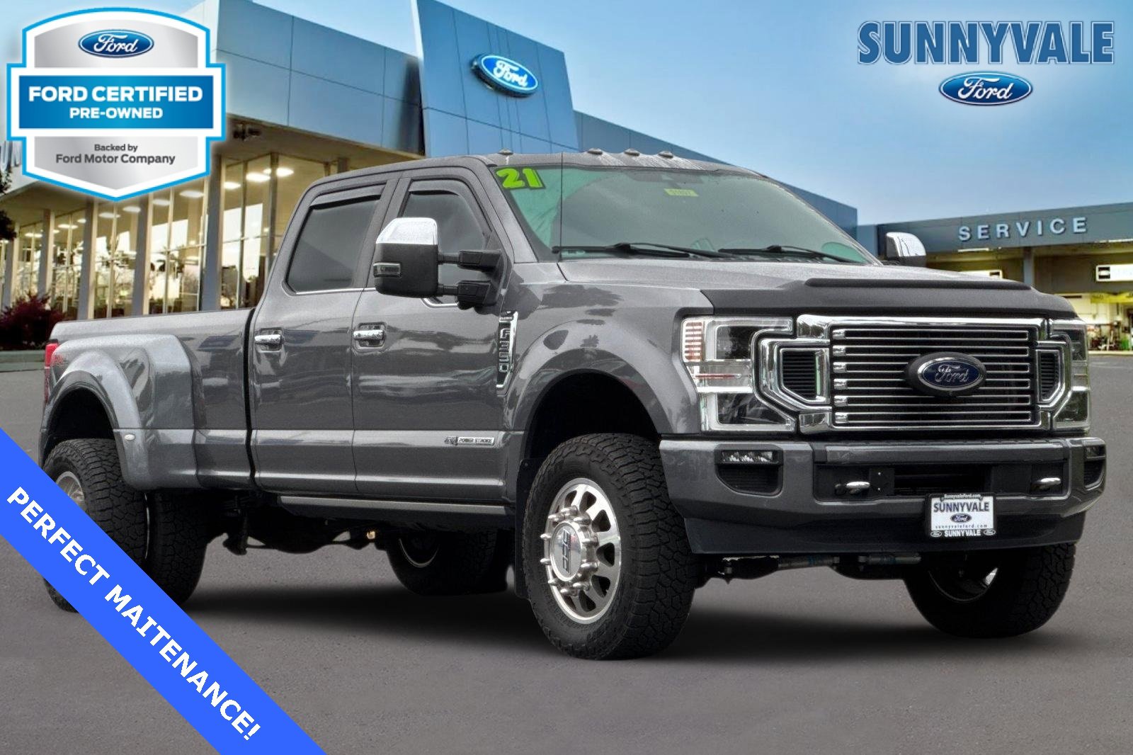 Certified 2021 Ford F350 Platinum image 1