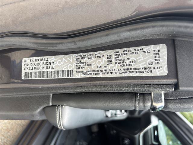 Used 2023 Jeep Grand Cherokee L Overland AWD/4WD image 21