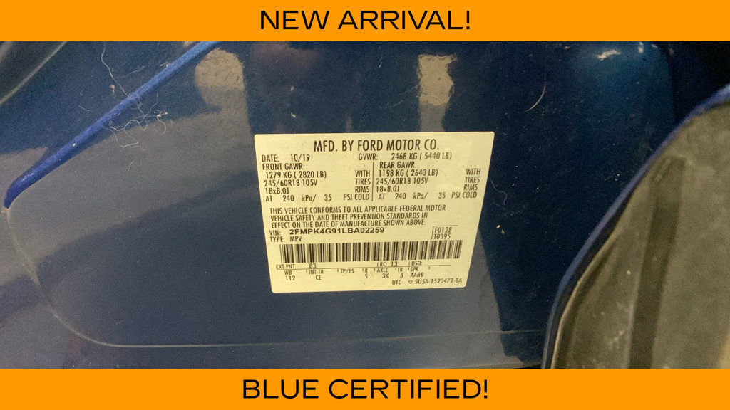 Certified 2020 Ford Edge SE AWD/4WD image 43