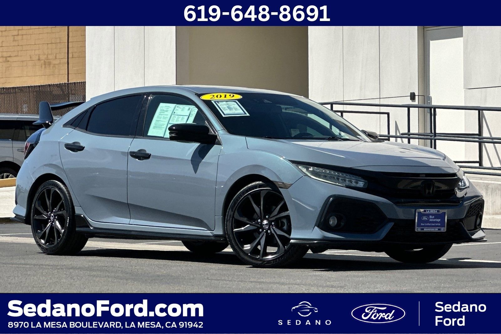 Used 2019 Honda Civic Sport Touring image 1