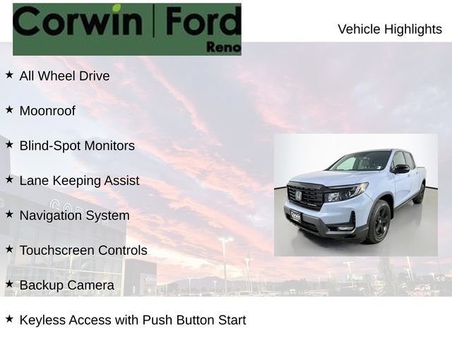 Used 2023 Honda Ridgeline Black Edition image 7