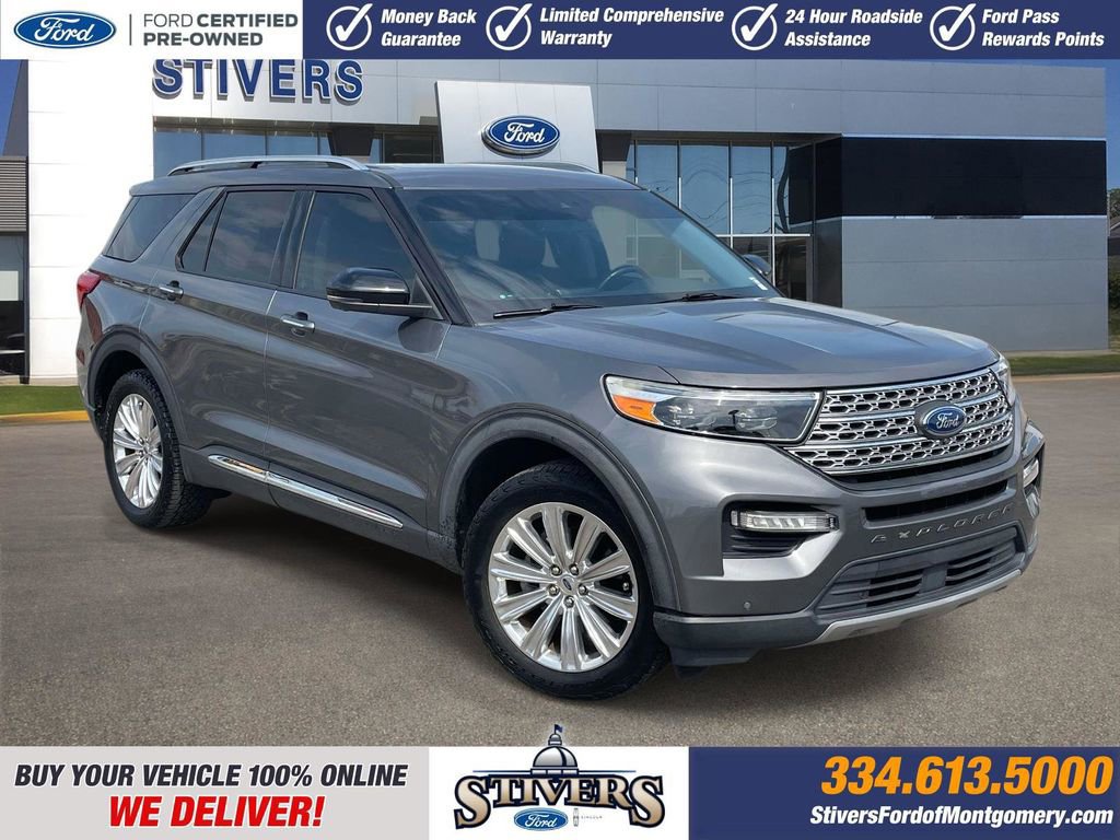 Certified 2021 Ford Explorer Limited w/ Equipment Group 301A image 7