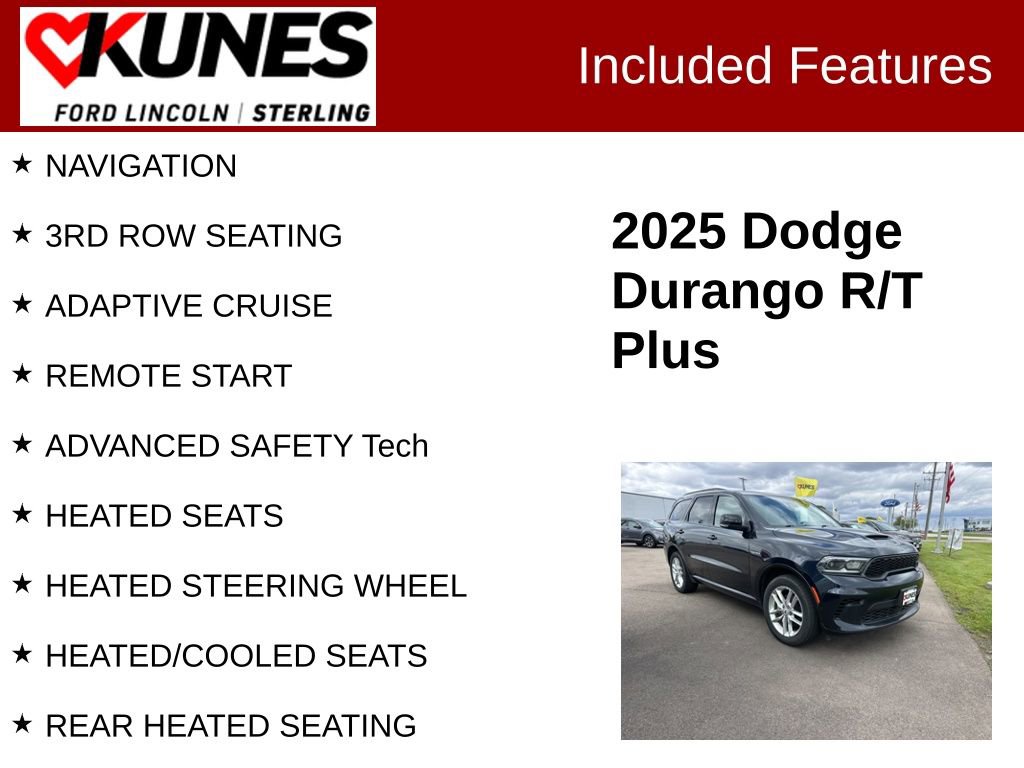 Used 2025 Dodge Durango R/T AWD/4WD image 2