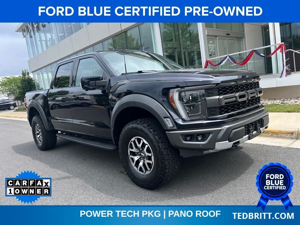 Certified 2021 Ford F150 Raptor w/ Equipment Group 801A High AWD/4WD image 1