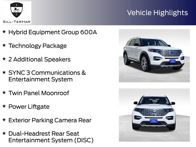 Certified 2023 Ford Explorer Platinum w/ Technology Package AWD/4WD image 10