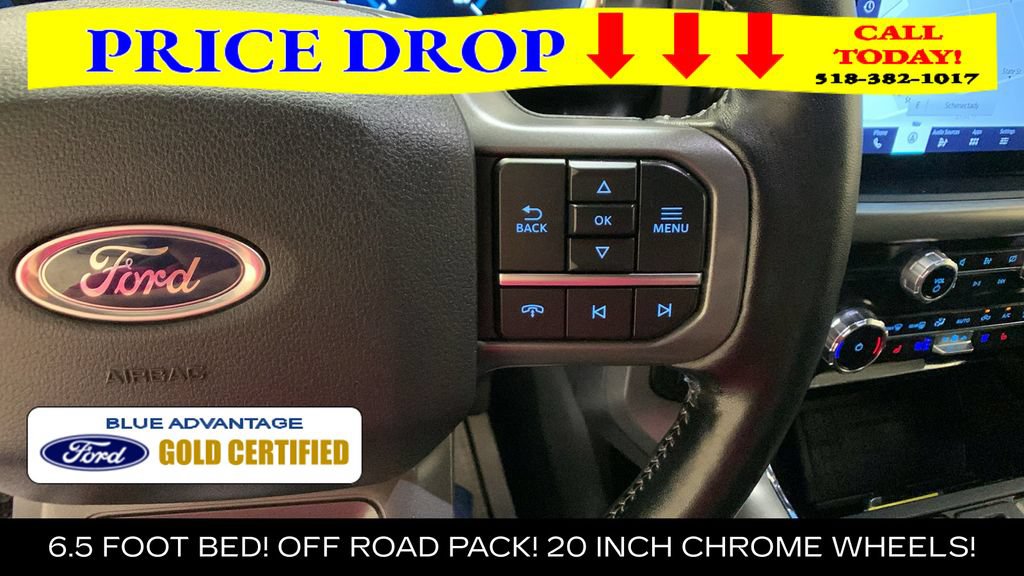 Certified 2022 Ford F150 Lariat w/ Equipment Group 502A High AWD/4WD image 36