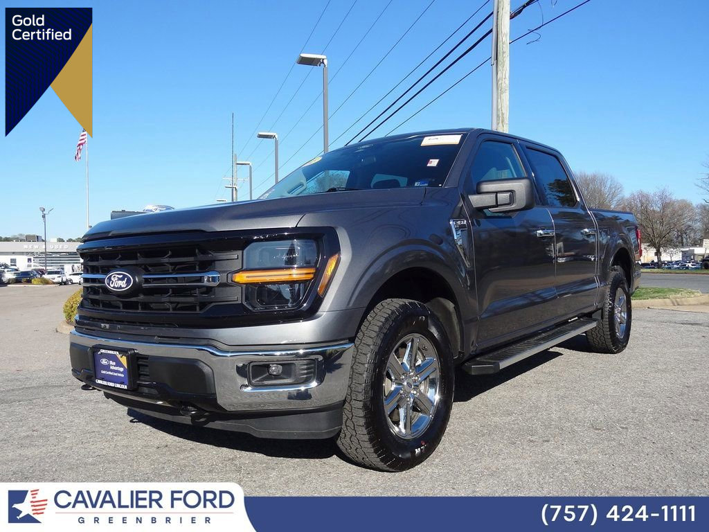 Certified 2025 Ford F150 XLT w/ Equipment Group 301A Standard