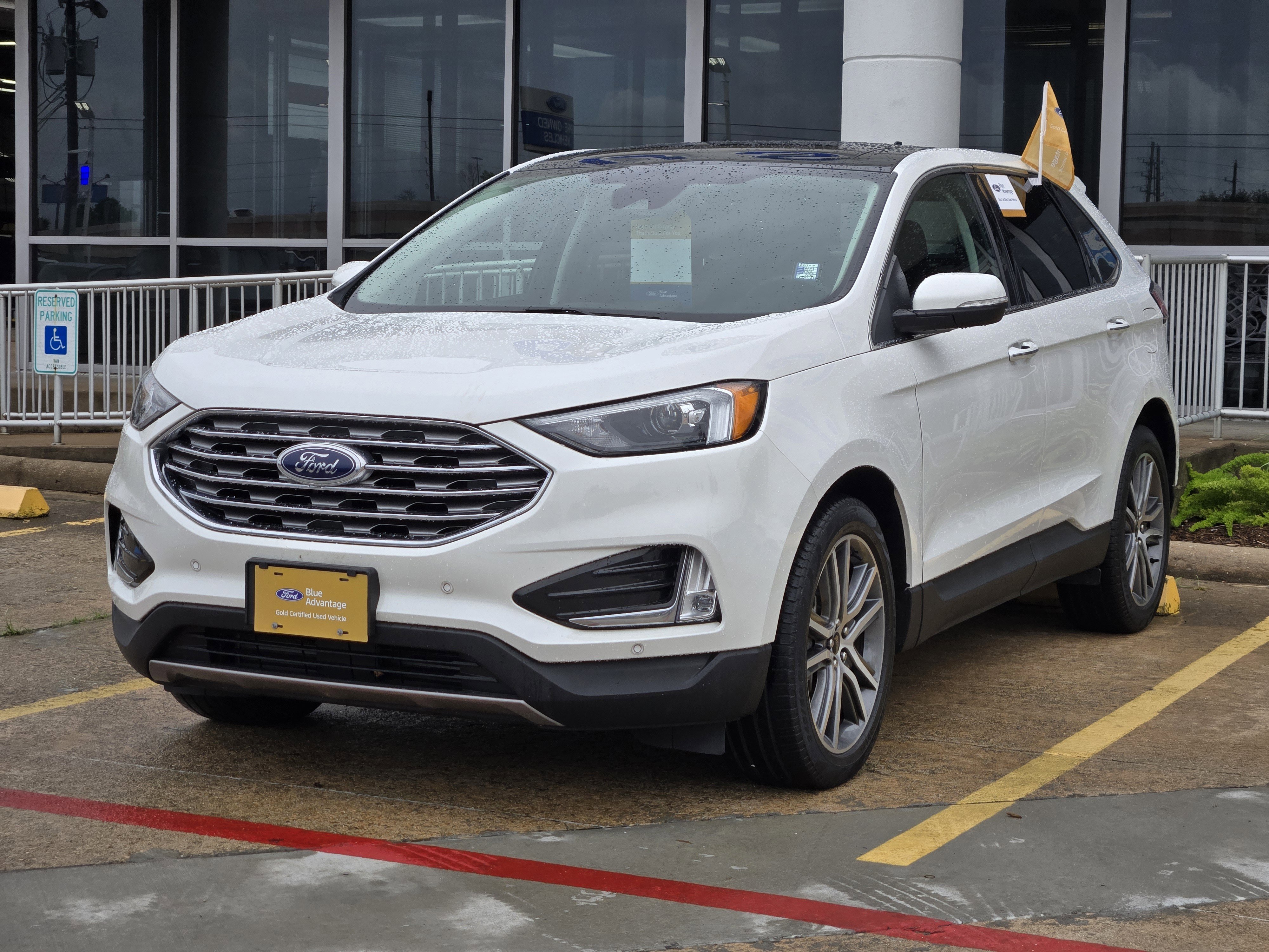 Certified 2023 Ford Edge Titanium w/ Class II Trailer Tow Package AWD/4WD image 2