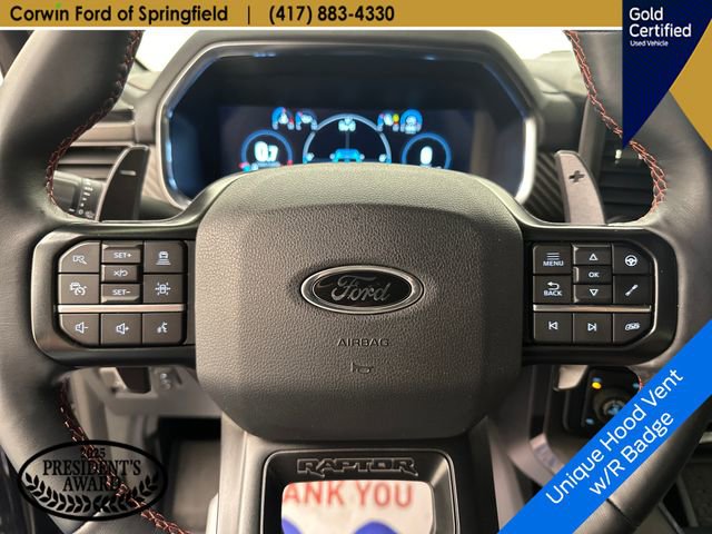Certified 2023 Ford F150 Raptor w/ Equipment Group 802A Raptor R image 39