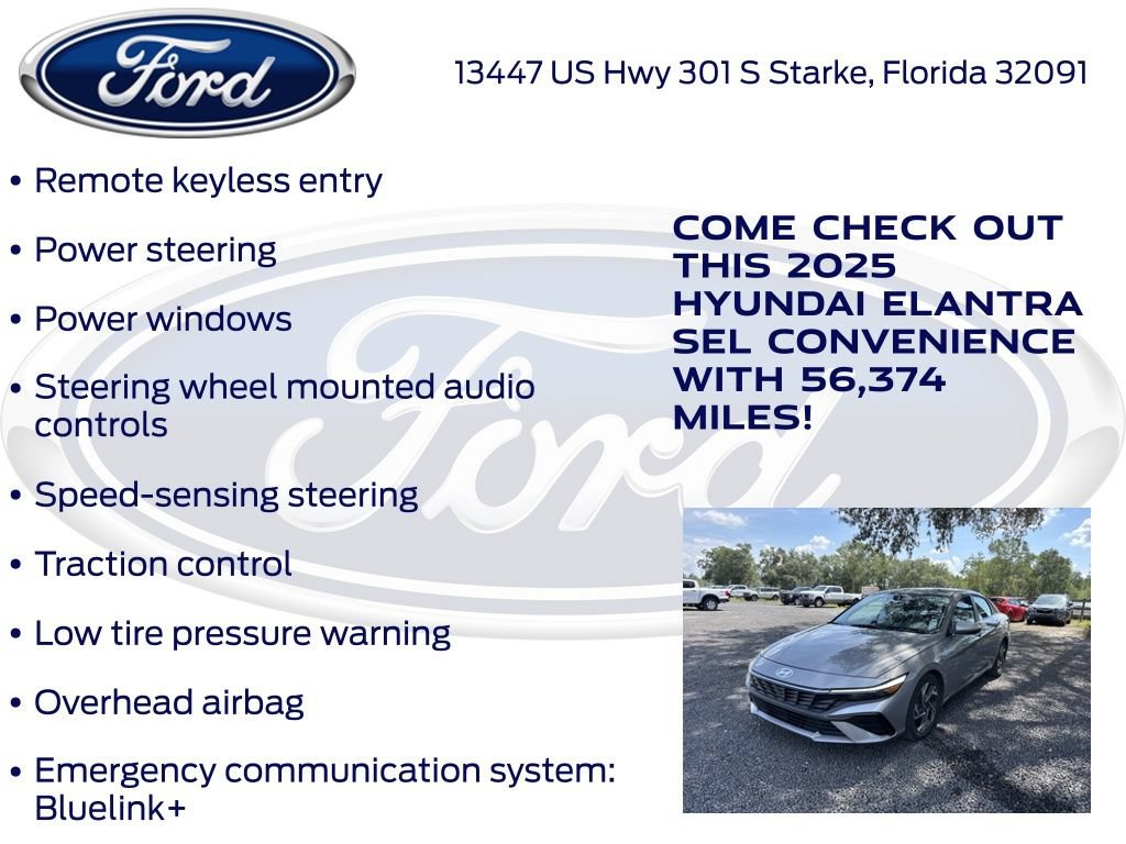 Used 2025 Hyundai Elantra SEL FWD image 19