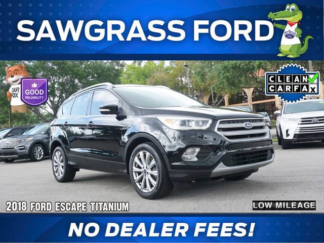 Certified 2018 Ford Escape Titanium FWD image 5
