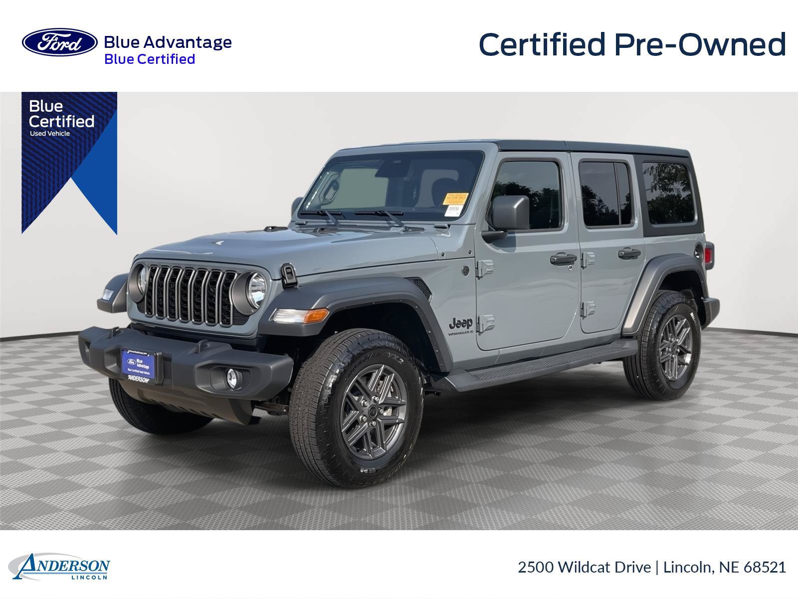 Used 2025 Jeep Wrangler Unlimited Sport AWD/4WD image 1