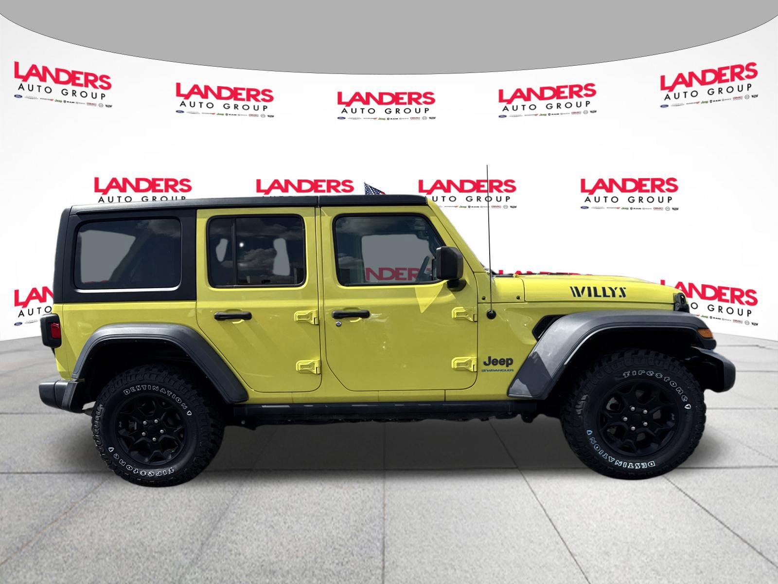 Used 2023 Jeep Wrangler Unlimited w/ 8.4" Radio Group AWD/4WD image 2