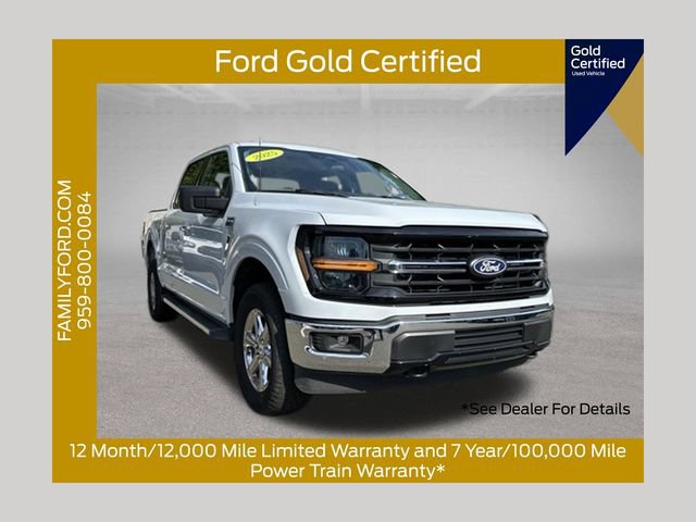 Certified 2025 Ford F150 XLT w/ Equipment Group 301A Standard