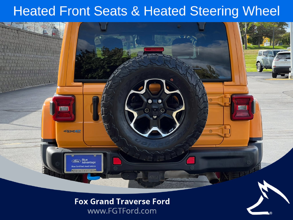 Used 2021 Jeep Wrangler Unlimited Rubicon 4xe w/ Steel Bumper Group AWD/4WD image 45