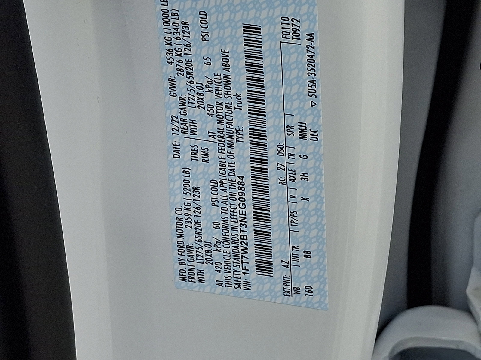 Certified 2022 Ford F250 Platinum image 30