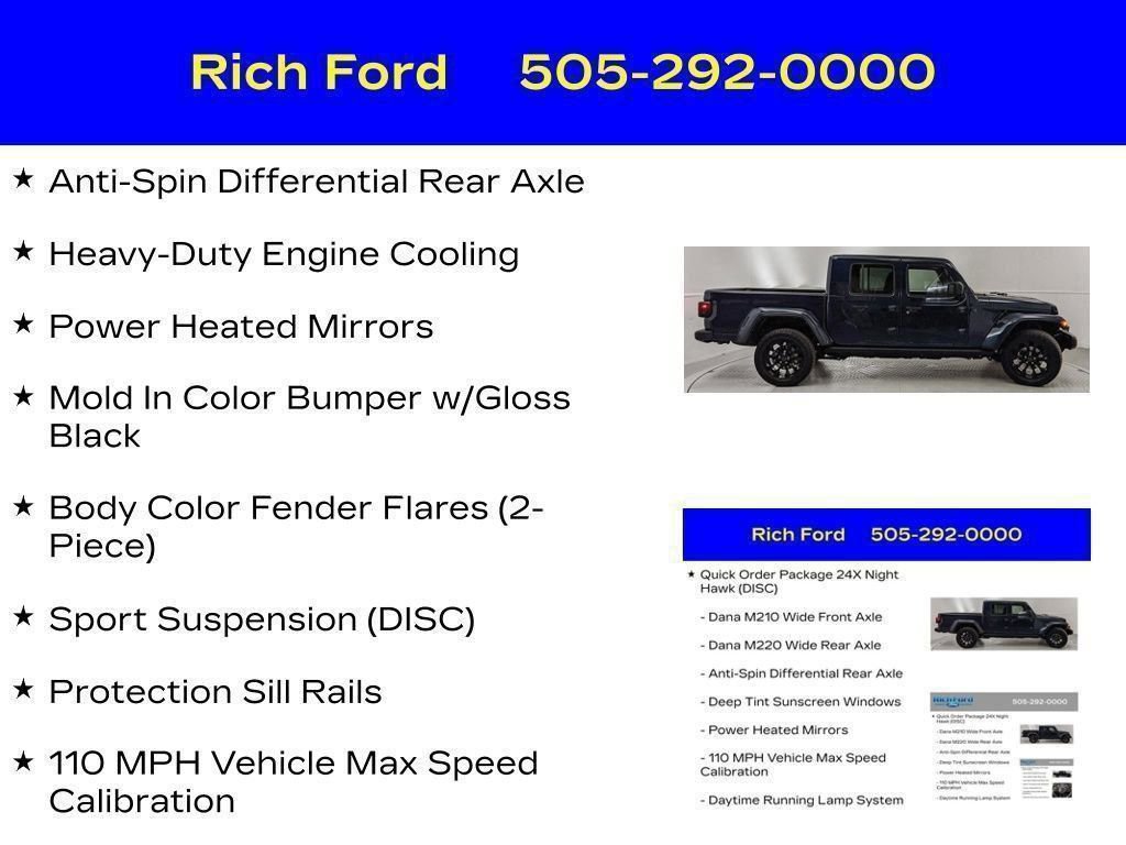 Used 2025 Jeep Gladiator Sport AWD/4WD image 82