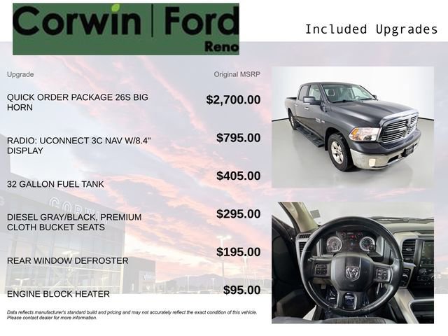 Used 2017 RAM 1500 Big Horn image 10