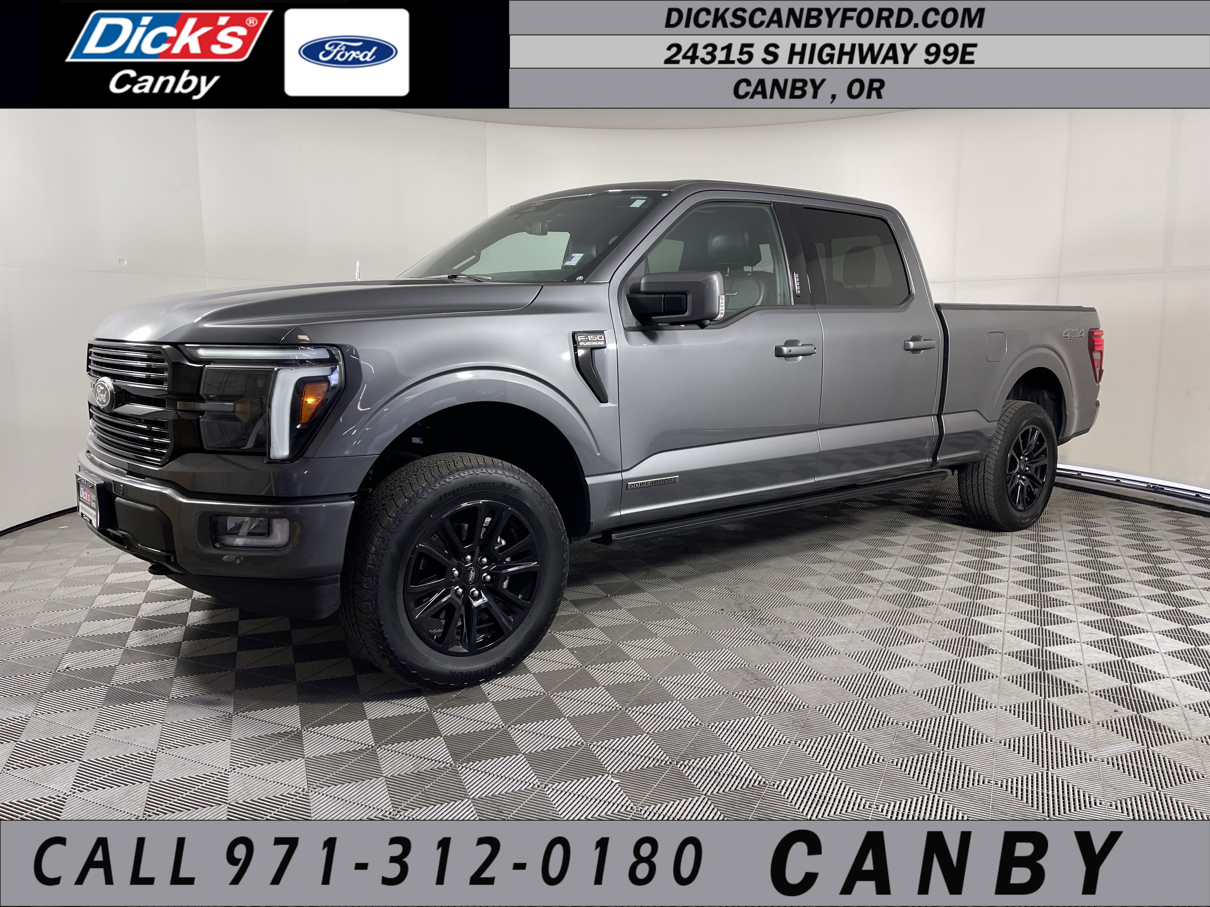 Certified 2024 Ford F150 Platinum w/ Equipment Group 702A High AWD/4WD 360° Tour