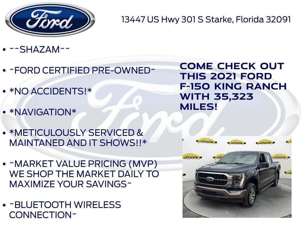 Certified 2021 Ford F150 King Ranch image 10
