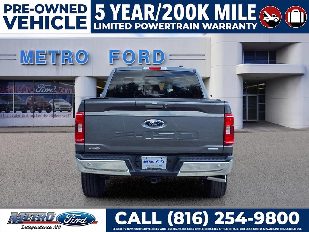 Certified 2021 Ford F150 XLT w/ Equipment Group 302A High AWD/4WD image 4