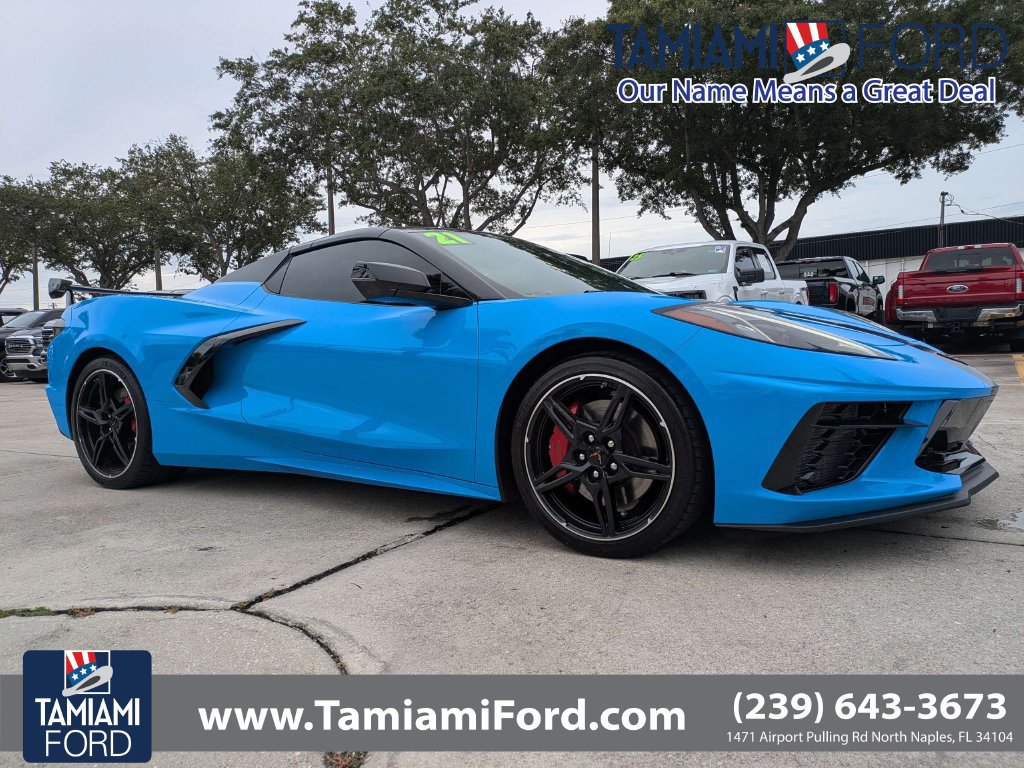 Used 2021 Chevrolet Corvette Stingray Premium Conv w/ Z51 Performance Package