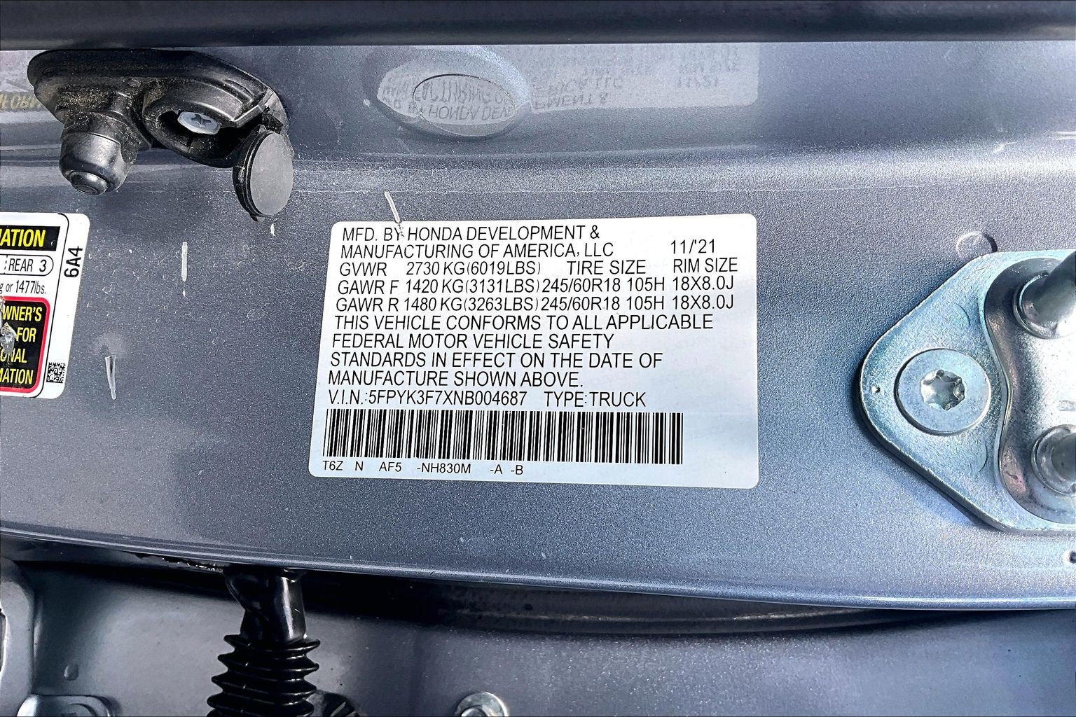 Used 2022 Honda Ridgeline RTL-E image 36