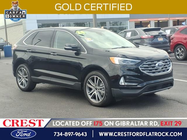 Certified 2024 Ford Edge Titanium w/ Equipment Group 301A image 1