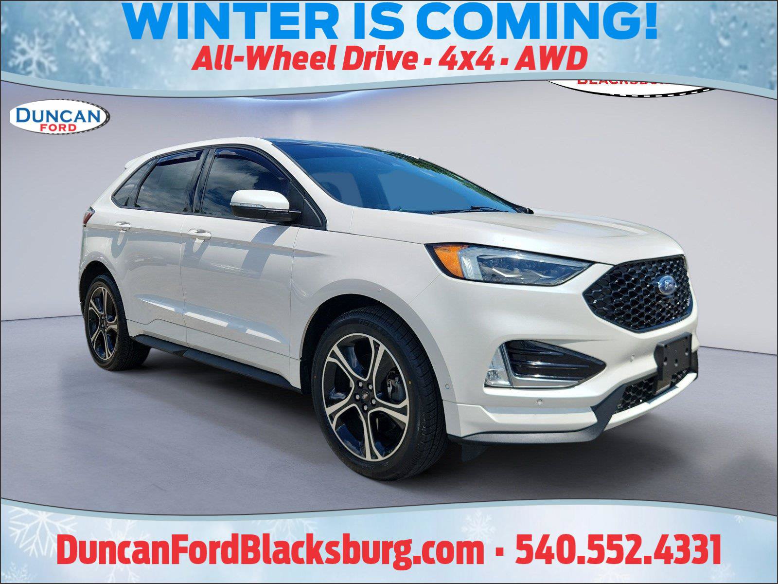 Certified 2019 Ford Edge ST w/ Equipment Group 401A