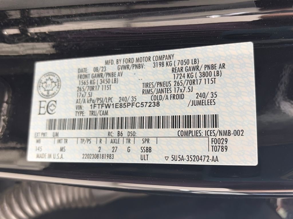 Certified 2023 Ford F150 XLT w/ Equipment Group 301A Mid image 9