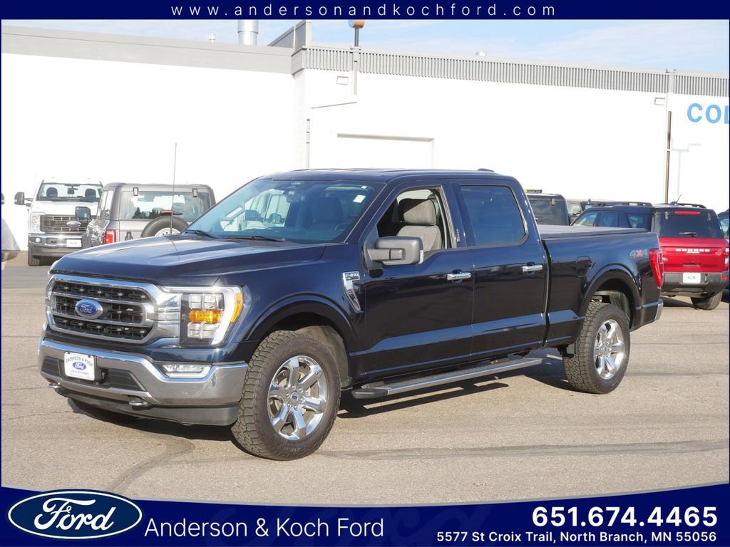 Certified 2021 Ford F150 XLT w/ Equipment Group 302A High AWD/4WD image 1