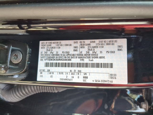 Certified 2024 Ford F150 XLT w/ Equipment Group 302A MID RWD image 39