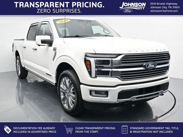 Certified 2024 Ford F150 Platinum w/ Equipment Group 703A Plus