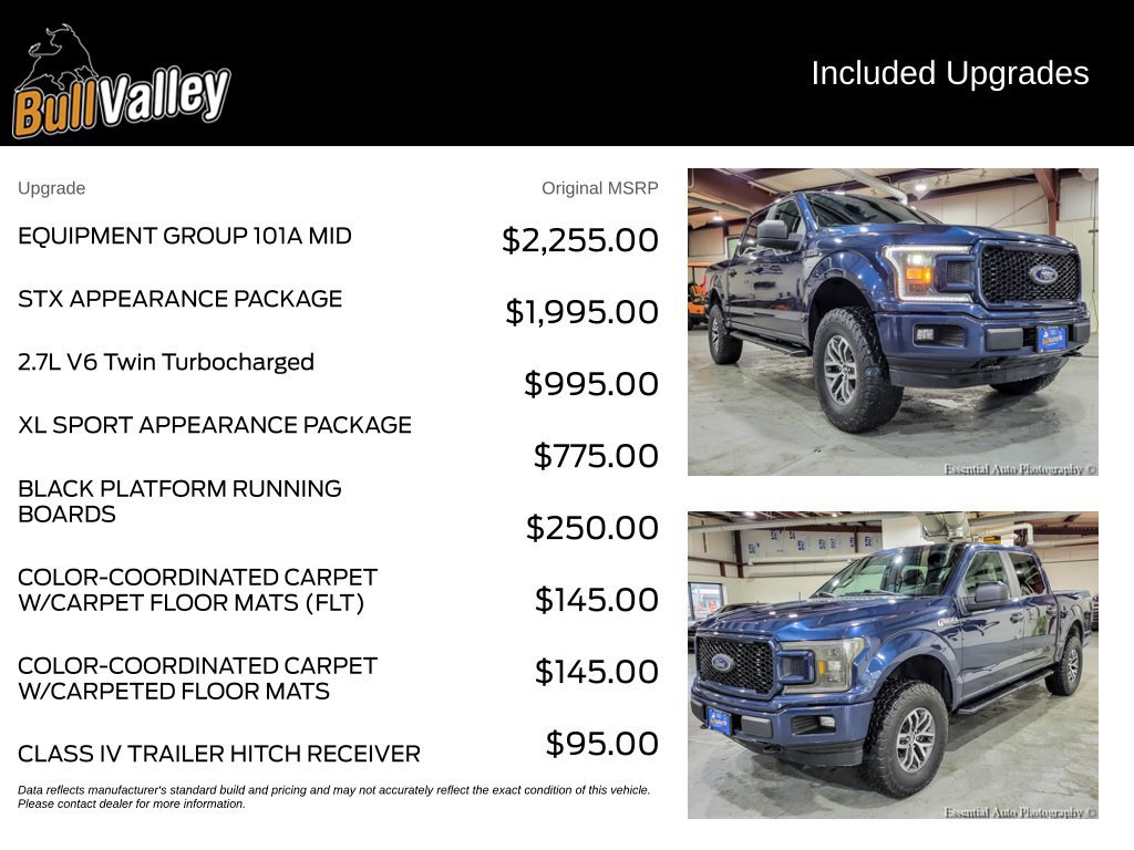 Certified 2018 Ford F150 XL w/ Equipment Group 101A Mid AWD/4WD image 9