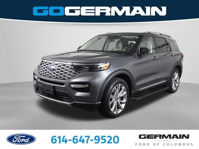 Certified 2022 Ford Explorer Platinum w/ Technology Package AWD/4WD image 1