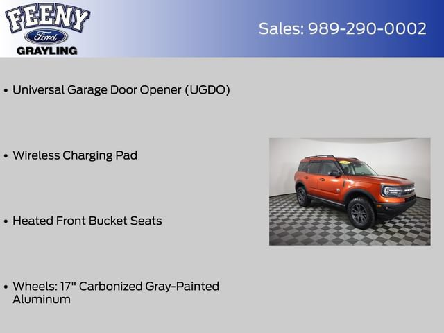 Certified 2024 Ford Bronco Sport Big Bend w/ Convenience Package AWD/4WD image 17