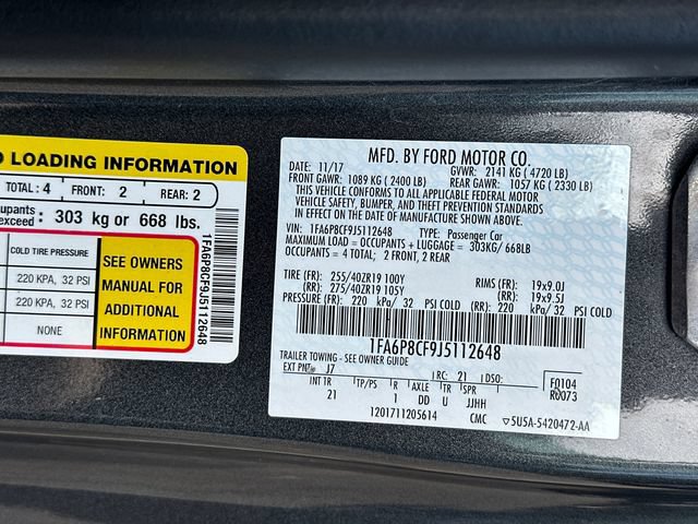 Certified 2018 Ford Mustang GT w/ GT Performance Package RWD image 26