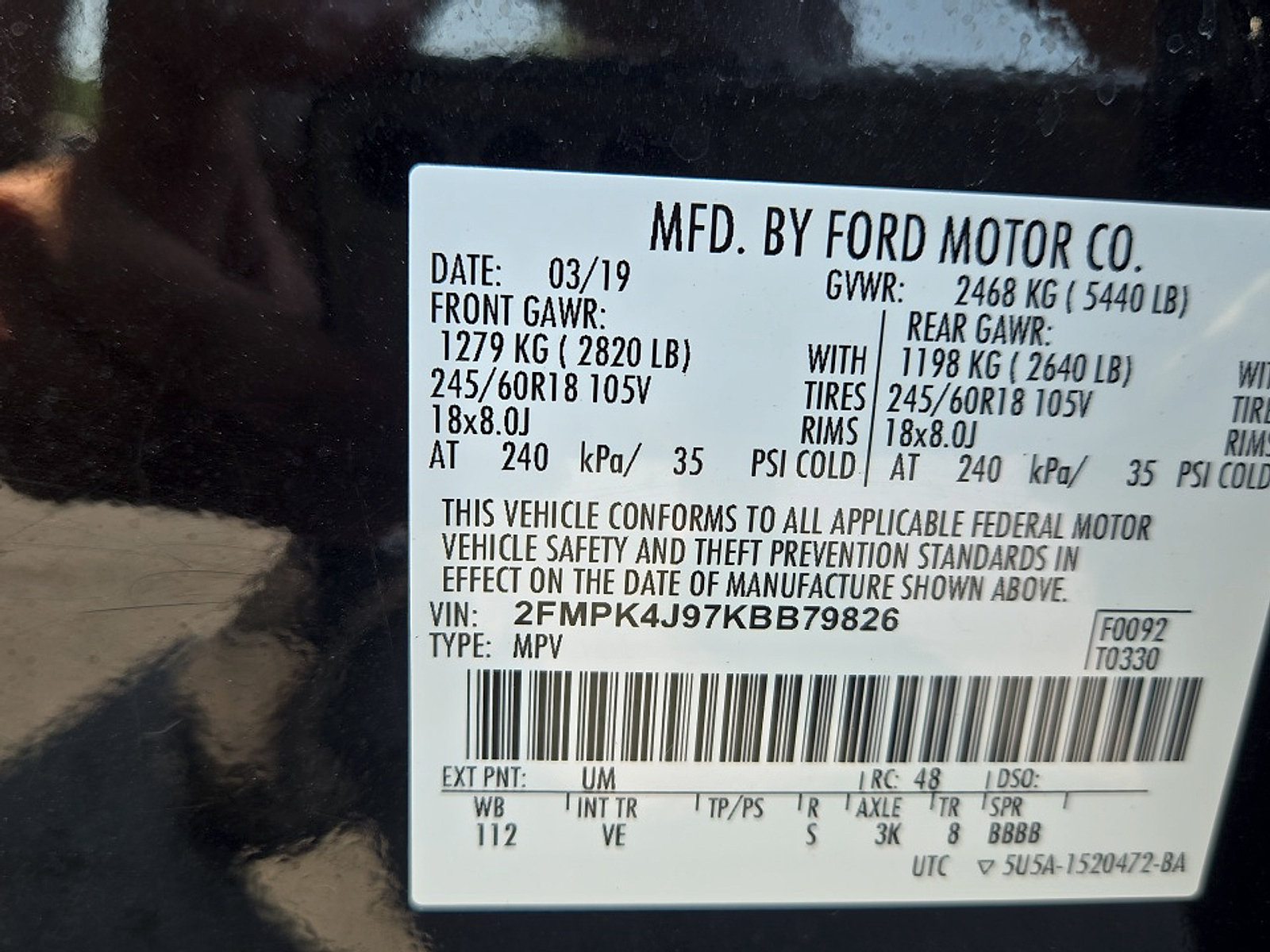 Certified 2019 Ford Edge SEL w/ Equipment Group 201A AWD/4WD image 25